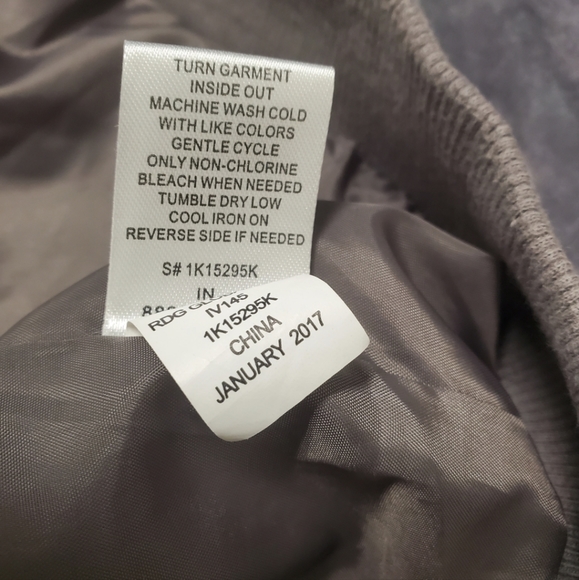 Cloud Chaser gray crushed velvet jacket - Picture 7 of 8